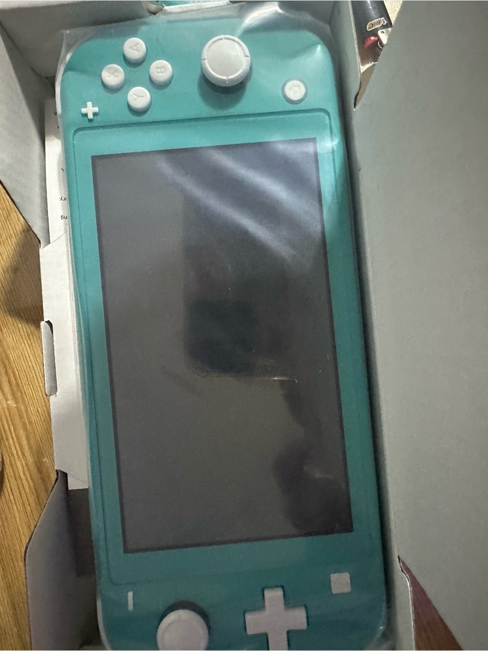 CLOSET  CLOSING BNIB Nintendo Switch LITE (Turquoise) with Pac-Man Museum+ Game - Picture 6 of 6